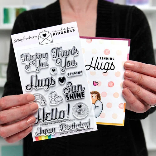 Scrapbook.com - Clear Photopolymer Stamp Set - Cards for Kindness 4 Scrapbook.com - Clear Photopolymer Stamp Set - Cards for Kindness