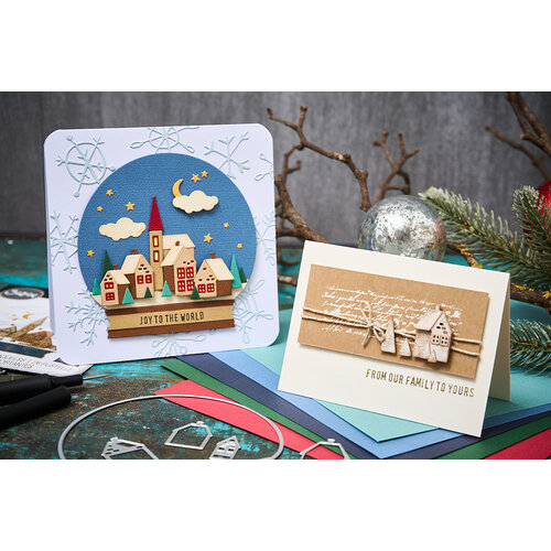 Sizzix - Tim Holtz - Thinlits Dies - Vault Snowglobe 2 4 Sizzix - Tim Holtz - Thinlits Dies - Vault Snowglobe 2
