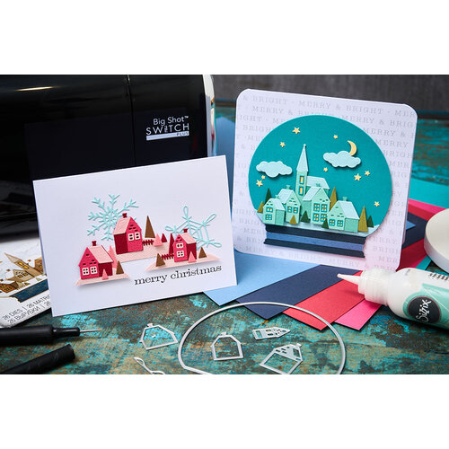 Sizzix - Tim Holtz - Thinlits Dies - Vault Snowglobe 2 6 Sizzix - Tim Holtz - Thinlits Dies - Vault Snowglobe 2