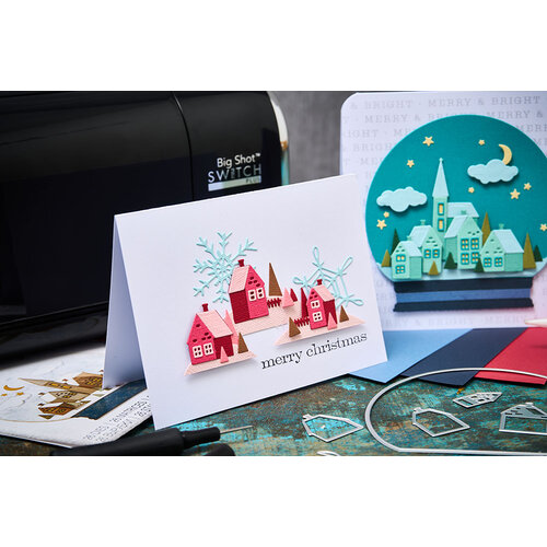 Sizzix - Tim Holtz - Thinlits Dies - Vault Snowglobe 2 8 Sizzix - Tim Holtz - Thinlits Dies - Vault Snowglobe 2