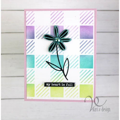 Scrapbook.com - Stencils - Buffalo Check - 6x8 5 Scrapbook.com - Stencils - Buffalo Check - 6x8
