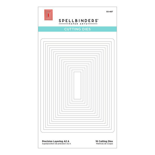 Spellbinders - Etched Dies - Precision Layering Basics - A2 A 2 Spellbinders - Etched Dies - Precision Layering Basics - A2 A