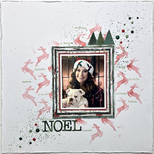 Scrapbook.com - Clear Photopolymer Stamp Set - Wordfetti December 9 Scrapbook.com - Clear Photopolymer Stamp Set - Wordfetti December
