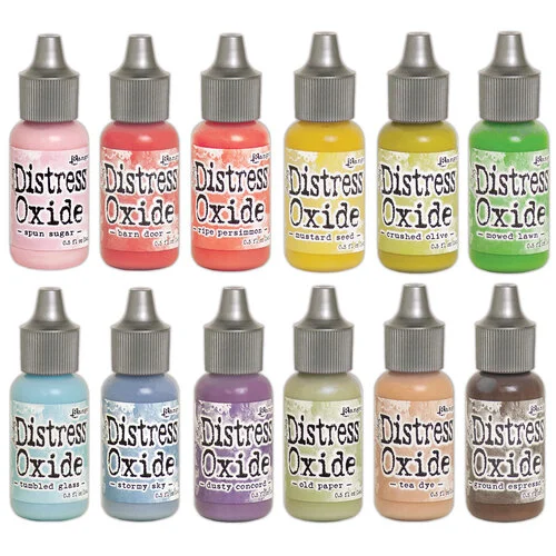 Ranger Ink - Tim Holtz - Distress Oxide Ink Reinkers - Bundle Four 1 Ranger Ink - Tim Holtz - Distress Oxide Ink Reinkers - Bundle Four