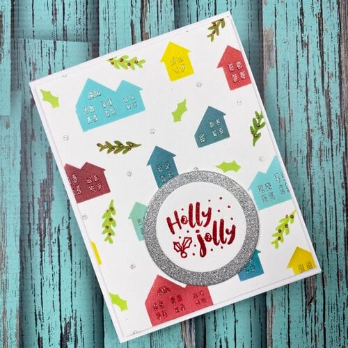 Scrapbook.com - Stencils - Layered Set - Winter Cottage - 6x8 5 Scrapbook.com - Stencils - Layered Set - Winter Cottage - 6x8