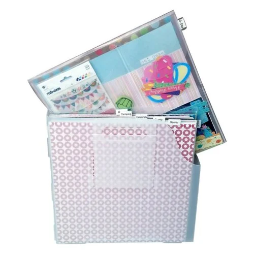 Totally Tiffany - Multicraft Storage System Collection - Paper Handler and 12 x 12 XL Fab File Inserts Bundle