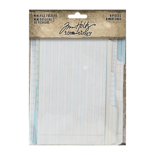 Idea-ology - Tim Holtz - Mini File Folders 1 Idea-ology - Tim Holtz - Mini File Folders