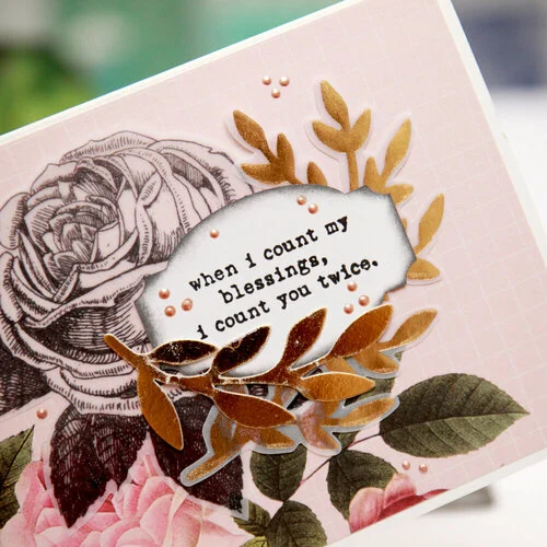 Scrapbook.com - Clear Photopolymer Stamp Set - Happy Little Sentiments 5 Scrapbook.com - Clear Photopolymer Stamp Set - Happy Little Sentiments