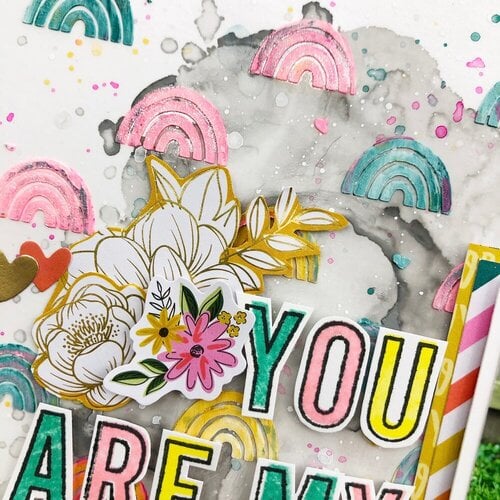 Scrapbook.com - Stencils - Little Rainbows - 6x8 7 Scrapbook.com - Stencils - Little Rainbows - 6x8