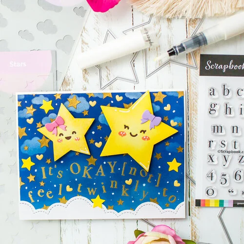 Scrapbook.com - Stencils - 6x8 - Bright Days Ahead Bundle 13 Scrapbook.com - Stencils - 6x8 - Bright Days Ahead Bundle