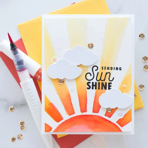 Scrapbook.com - Stencils - 6x8 - Bright Days Ahead Bundle 8 Scrapbook.com - Stencils - 6x8 - Bright Days Ahead Bundle