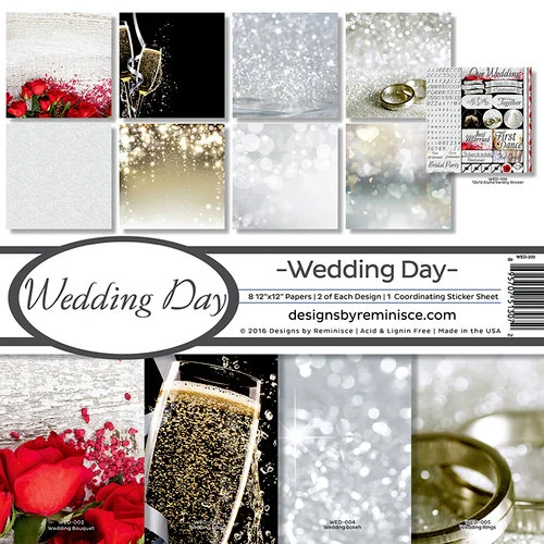 Reminisce - Wedding Day Collection - Page Kit 1 Reminisce - Wedding Day Collection - Page Kit