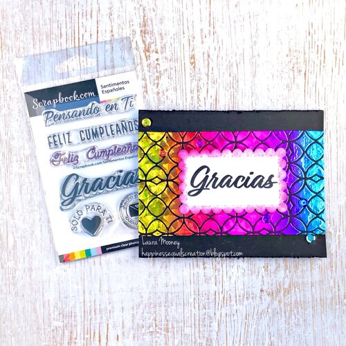 Scrapbook.com - Clear Photopolymer Stamp Set - Sentimientos en Espanol 5 Scrapbook.com - Clear Photopolymer Stamp Set - Sentimientos en Espanol