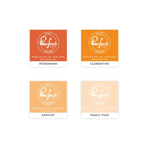 Pinkfresh Studio - Premium Dye Ink Cubes - Indian Summer 1 Pinkfresh Studio - Premium Dye Ink Cubes - Indian Summer