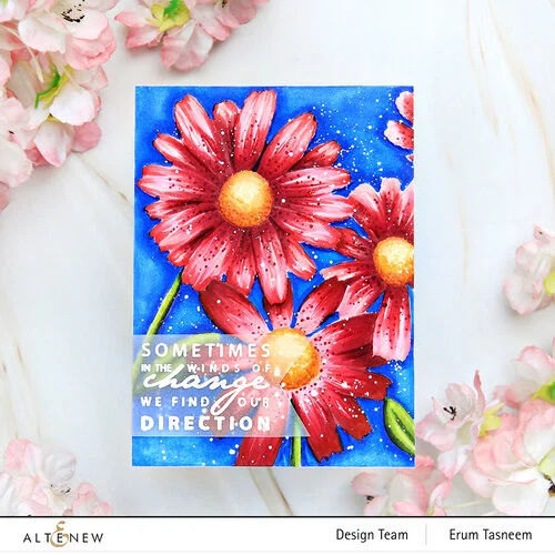 Altenew - Embossing Folder - 3D - Daisies 2 Altenew - Embossing Folder - 3D - Daisies