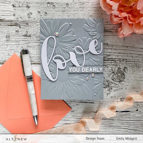 Altenew - Embossing Folder - 3D - Daisies 4 Altenew - Embossing Folder - 3D - Daisies