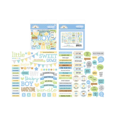 Doodlebug Design - Special Delivery Collection - Chit Chat - Die Cut Cardstock Pieces 1 Doodlebug Design - Special Delivery Collection - Chit Chat - Die Cut Cardstock Pieces