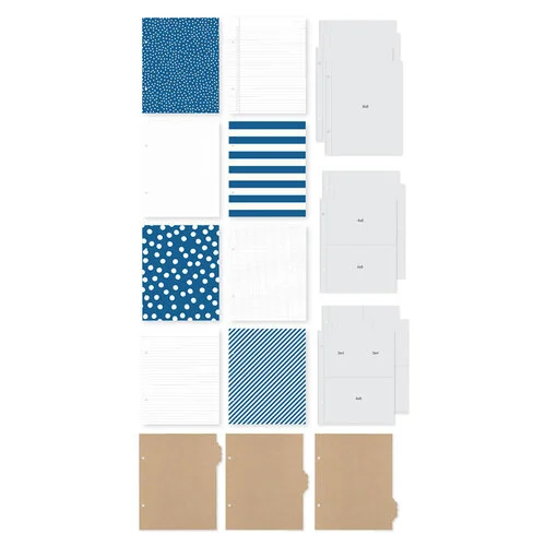 Simple Stories - SNAP Studio Collection - Binder - Navy 3 Simple Stories - SNAP Studio Collection - Binder - Navy