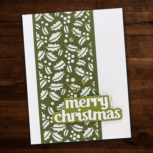 Paper Rose - Dies - Merry Christmas Chunky 2 Paper Rose - Dies - Merry Christmas Chunky