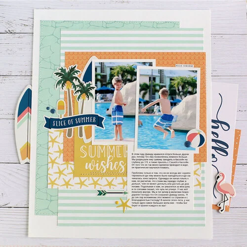 Echo Park - Pool Party Collection - 12 x 12 Collection Kit 2 Echo Park - Pool Party Collection - 12 x 12 Collection Kit