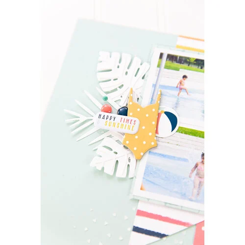 Echo Park - Pool Party Collection - 12 x 12 Collection Kit 21 Echo Park - Pool Party Collection - 12 x 12 Collection Kit