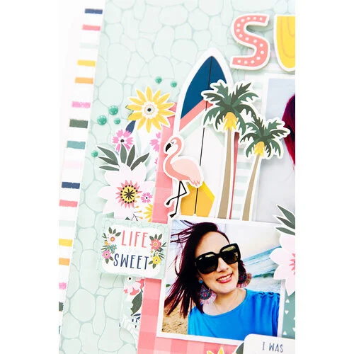 Echo Park - Pool Party Collection - 12 x 12 Collection Kit 7 Echo Park - Pool Party Collection - 12 x 12 Collection Kit