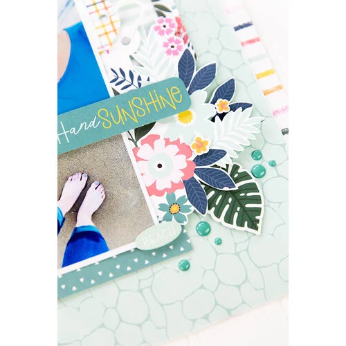 Echo Park - Pool Party Collection - 12 x 12 Collection Kit 8 Echo Park - Pool Party Collection - 12 x 12 Collection Kit