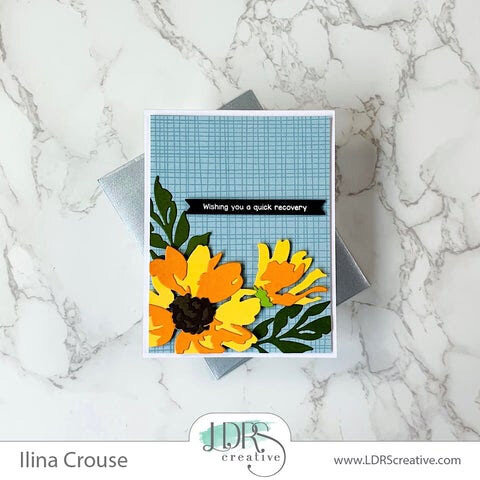 LDRS Creative - Clear Photopolymer Stamps - Get Well 3 LDRS Creative - Clear Photopolymer Stamps - Get Well