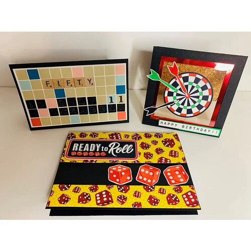 Reminisce - Game Night Collection - 12 x 12 Collection Kit 2 Reminisce - Game Night Collection - 12 x 12 Collection Kit