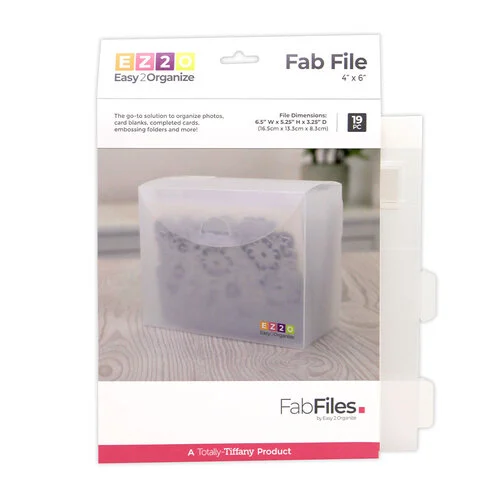 Totally Tiffany - 4 x 6 Fab File With File Pockets 2 Totally Tiffany - 4 x 6 Fab File With File Pockets