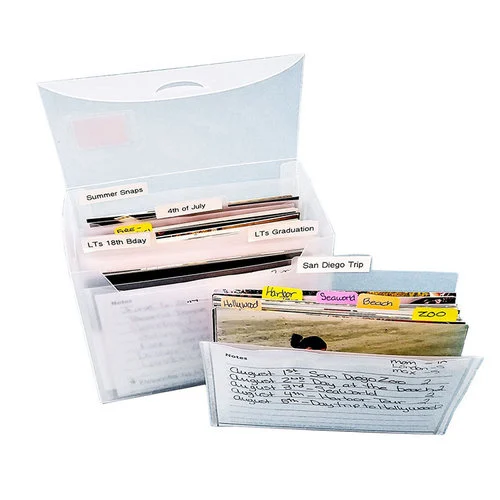 Totally Tiffany - 4 x 6 Fab File With File Pockets 4 Totally Tiffany - 4 x 6 Fab File With File Pockets
