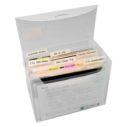 Totally Tiffany - 4 x 6 Fab File With File Pockets 7 Totally Tiffany - 4 x 6 Fab File With File Pockets