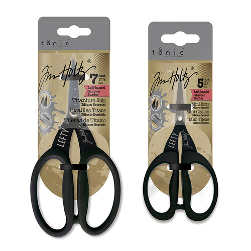 Tonic Studios - Tim Holtz - Left Handed Scissors Bundle