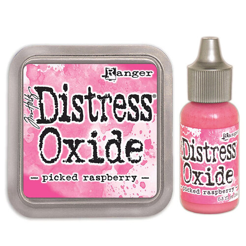 Ranger Ink - Tim Holtz - Distress Oxide Ink Pad and Reinker - Picked Raspberry