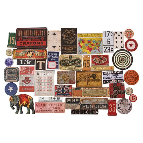 Idea-ology - Tim Holtz - Baseboards - Junk Drawer