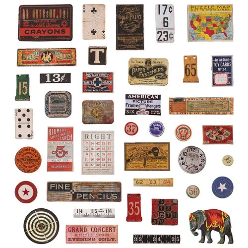 Idea-ology - Tim Holtz - Baseboards - Junk Drawer