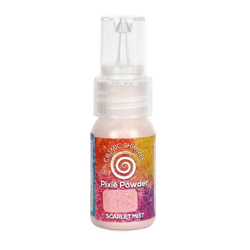 Cosmic Shimmer - Pixie Powder - Scarlet Mist 1 Cosmic Shimmer - Pixie Powder - Scarlet Mist