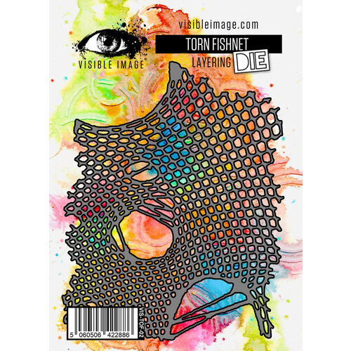 Visible Image - Layering Dies - Torn Fishnet 1 Visible Image - Layering Dies - Torn Fishnet