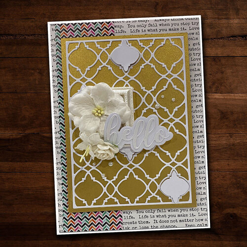 Paper Rose - Dies - Chloe's Cover Plate Layer 2 4 Paper Rose - Dies - Chloe's Cover Plate Layer 2