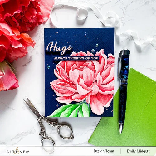 Altenew - Embossing Folder - 3D - Peony Sunshine 3 Altenew - Embossing Folder - 3D - Peony Sunshine