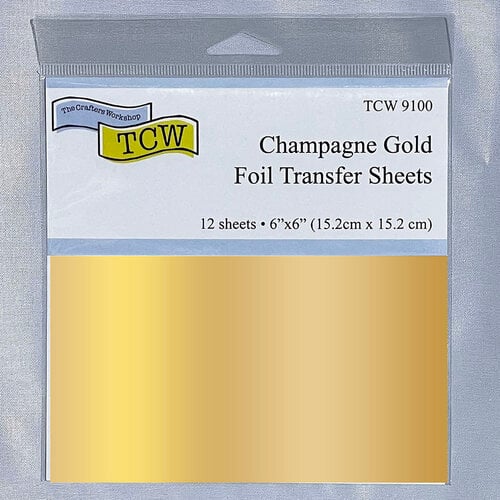 The Crafter's Workshop - Foil Transfer Sheets - Champagne Gold 1 The Crafter's Workshop - Foil Transfer Sheets - Champagne Gold