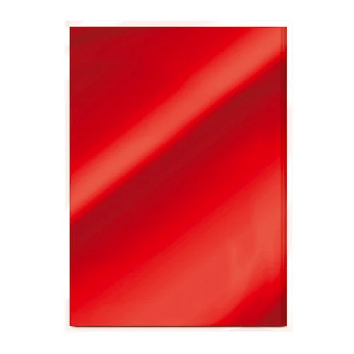 Tonic Studios - Craft Perfect - Gloss Mirror Card - 8.5 x 11 - Ruby Red