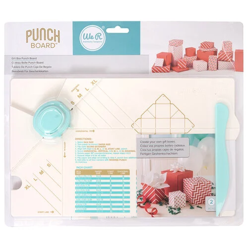 We R Makers - Gift Box Punch Board 1 We R Makers - Gift Box Punch Board