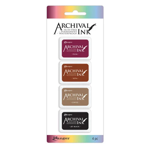 Ranger Ink - Mini Archival Ink Pad - Kit 2 1 Ranger Ink - Mini Archival Ink Pad - Kit 2