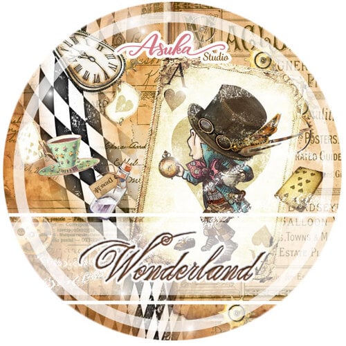 Asuka Studio - Wonderland Collection - Washi Tape - Set 2