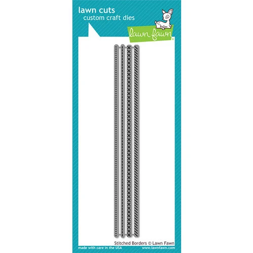 Lawn Fawn - Lawn Cuts - Dies - Stitched Borders 1 Lawn Fawn - Lawn Cuts - Dies - Stitched Borders