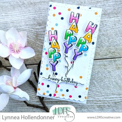 LDRS Creative - Designer Dies - Sweet Birthday Wishes