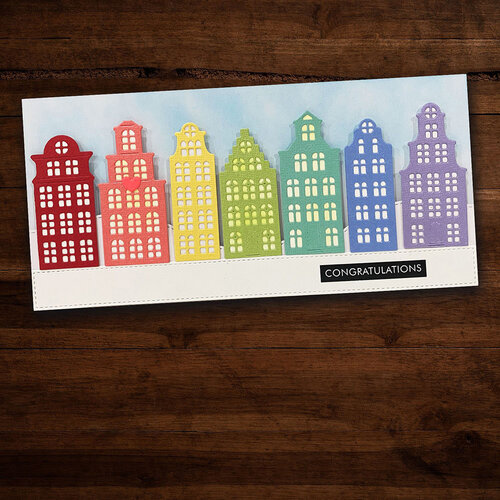 Paper Rose - Dies - Slimline - Buildings 2 Paper Rose - Dies - Slimline - Buildings