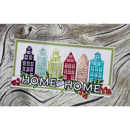 Paper Rose - Dies - Slimline - Buildings 5 Paper Rose - Dies - Slimline - Buildings