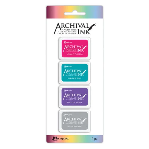 Ranger Ink - Mini Archival Ink Pad - Kit 4
